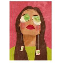 1 Pc Optional Frame Posters Wall Arts Vintage Colorful Funny Home Bathroom Girl Room Wall Decor Paintings Fruit Banana Peach Red Wine Sexy Woman Canvas Posters Wall Print Art, Wall Art With Frame