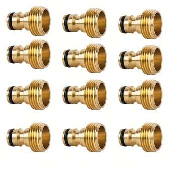 Adattatore per rubinetto in tutto ottone, adattatore per ciuccio, accessori per connessione rapida per una connessione veloce