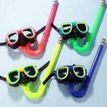 Diving Goggles, Breathing Tube Set, Swimming Frame, Snorkeling Equipment, High-Definition Diving Goggles - Multicolor - View 2
