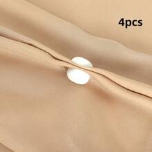 4 pièces/8 pièces Pinces magnétiques pour foulards, fixateurs de col de chemise, broche cachée anti-exposition pour les foulards, broche décorative 2 en 1