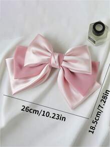 1pc Bowknot Hair Clip, Multilayered Butterfly Hair Accessory, Elegant Princess Style Hair Decoration