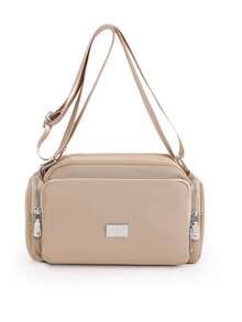 大容量斜挎包，女士多层单肩包，时尚多拉链口袋钱包万圣节礼物圣诞节礼物送给朋友、女孩、妈妈、老师、护士的完美礼物 - 彩色 - 查看 12