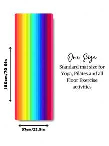 1 pièce Tapis de yoga personnalisé avec photo/image imprimée, tapis de yoga d'intérieur, tapis d'exercice, tapis créatif, tapis personnalisé avec image, équipement de sport et de fitness, tapis de yoga amortissant les chocs