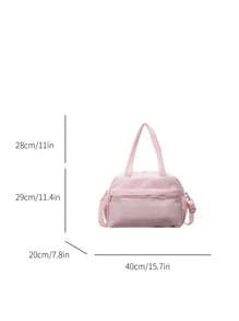 Large Capacity Travel Duffel Bag, Student School Backpack, Gym Yoga Training Sports Bag, Waterproof & Luggage Strap Design, Multifunctional Travel Organizer Bag, Carry On Flight Bag Bag For School School Accessories School Stuff