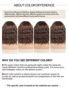 High Quality 12-Inch Medium-Length Chocolate Brown Curly Hair Without Bangs Elegant Ladies Synthetic Heat-Resistant Fiber Wig For Vacation,Mother's Day,Daily Use