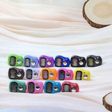 1-2-3-4-5 قطعة عدَّاد رقمي طوق إلكتروني حلقي صغير، عدَّاد رقمي يدوي للشرق الأوسط والعرب، لاسترخاء والصلاة والتمارين والرياضة والعد