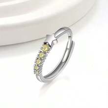 خاتم متساقط النجوم متمنى، أسلوب أوروبي وأمريكي، خاتم موضة بسيط ليتحقق الأمنية