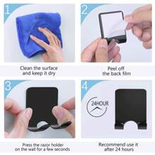 1pc Home Supplies Room Decor Metal Home Coat Hook Wall Art Decor - Home Hanger And Keychain - Clothes Hat Rack And Backpack Hanger Decoration For Home Decor Storage, Living Room, Hallway, Office (Black) Christmas Suitable For Holiday Gifts, Shower Room Razor Hook, Key Hook, Kitchen Hook