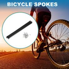 Bicycle Spokes Steel Bike Spoke With Nipples For Most Bicycle - 黑色 295mm 14G 36件鋼 - 查看 2