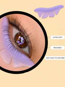 1 Pair Cross-Border Keratin Lifting Eyelash Extension Butterfly Pads, Eyelash Perm Pads, For Universal Fit