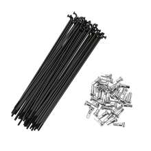 Black 140mm 14G 36Pcs Steel