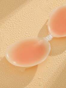 1pc Viscose Bras Viscose Invisible Strapless Push Up Silicone Bras For Backless Dresses - Multicolor - View 10