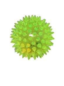 Bola Espeto Com Luz e Apito 6.5cm