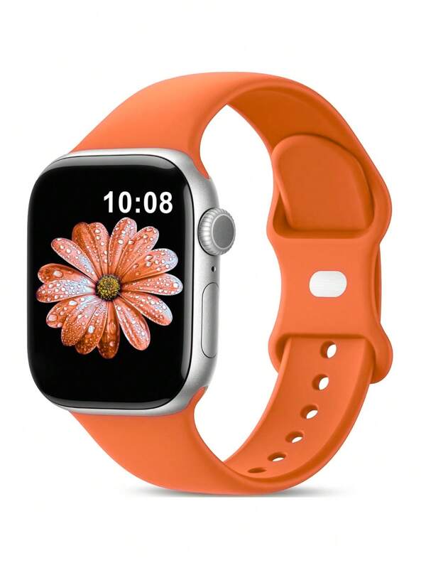 Compatible With Apple Watch Band For Teens Series 10/9/8/6/5/4/3/SE/Ultra 1&2 (38mm/40mm/41mm/42mm/44mm/45mm/46mm/49mm) - Anti-Sweat Silicone Strap With Hypoallergenic Design, Breathable & Non-Slip For School Sports & Daily Wear