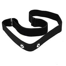 2pcs Heart Rate Monitor Sensor Strap Chest Belt For Polar Wahoo Garmin Endomondo - Black - View 4