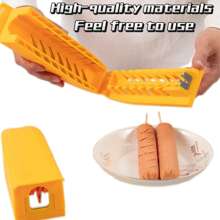Multifunctional Hot Dog Flower Cutter, BBQ Tool, Sausage Slicer, DIY Hot Dog Cutter, Essential Kitchen Gadget For Sausage Cutting