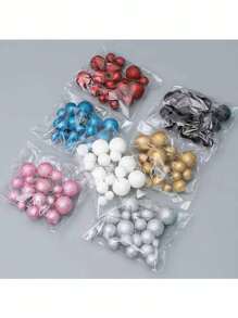 20 Stücke Schaumstoffkugel Tortendekoration, vier Größen und mehrfarbige gemischte Schaumstoffkugeln, Geburtstag, Hochzeit, Junggesellinnenabschied, Taufe, Gender Reveal Party, Rentnerparty, Themenparty Tortendekoration, passend, verschiedene Farben zur Auswahl, geeignet für verschiedene Anlässe (Bitte nach Anbringen des weißen Schlauchs verwenden. Die kugelförmige Oberfläche sollte den Kuchen nicht berühren.)