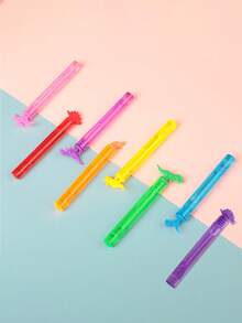 12/24/48pcs Mini Bubble Wands, Handheld Bubble Tubes, Small Bubble Makers, Party Decoration Gifts, Bubble Blowing Toys (Bubble Liquid Not Included) - Multicolor - View 5