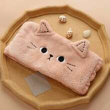 可爱毛绒卡通动物猫耳头带，女士发饰、发饰、发饰、配饰女士、发饰、女士发饰、发饰、美发工具、卷发配饰、秋季、旅行、美发工具、女士配饰、发饰、秋季、头发、发饰、旅行、发饰、女士配饰、女士发饰、发饰工具、发饰、配饰、美容配饰 - 粉色 - 查看 4