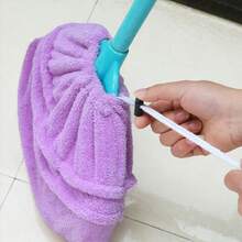 1 pieza/2 piezas Funda gruesa de terciopelo de coral absorbente y relajada para escoba y trapeador, Funda de paño para limpieza del hogar para escoba y trapeador, Funda para escoba para quitar el polvo, lavable y reutilizable (color aleatorio), Herramienta de limpieza de ventanas - Artículos de limpieza del hogar, artículos de limpieza de la graduación, artículos de limpieza de vacaciones