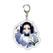 bandai Cartoon Bag Hanging Decoration Acrylic Key Chain : Kimetsu No Yaiba Iguro Obanai Cute Y2K Cartoon Pendant, Suitable For Shoulder Bags And Backpacks And Keys, The Perfect Gift For Fans, Cosplay Party Decoration Pendants Car Pendants Creative Anime Derivatives, Japanese Comic Pendants, Senior Anime Fans Collections, Otaku Series Gifts , Cheap Holiday Gifts
