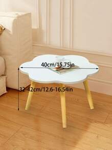 1PCTea Table, Petal Shaped Sofa, Nordic Minimalist High Aesthetic Bedroom Table, Living Room Corner, Bedside Table, Small Round Table