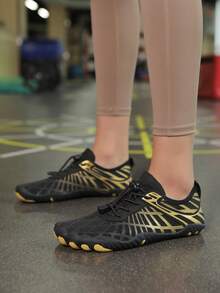 Summer Aqua Sports Shoes, Men's And Women's Quick Drying Breathable Couples Barefoot Water Shoes For Swimming, Surfing, Fitness - Yellow - View 3