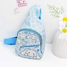 Sanrio Sanrio Hello Kitty/Kuromi/My Melody Crossbody Cute Bag 2025 - Adjustable Ultra-Lightweight Shoulder Bag With Large Capacity, Kawaii Anime Back To School Essential (Valentine's Gift/Daily Use) Waterproof Compact Chest Bag For Teens, Students & Anime Fans Back To School Supplies Stationery Supplies