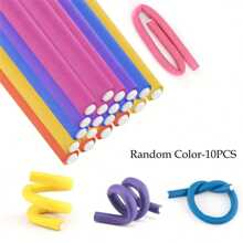 Flexible Heatless Hair Rollers - Bendy Twist Curling Rods For DIY Soft Foam Curls - Hair Styling Tools For Natural And Salon-Quality Results ,Universal Perm Curling Bar - EVA Curling Iron For Hair Care And Manual Hair Roller - Pearl Design For Beauty And Personal Care