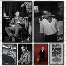 1 Pc Optional Frame Posters Wall Arts Pop Singer Rauw Alejandro Poster Art Waterproof Paper Coffee House Bar Room Wall Decor ,Wall Art With Frame