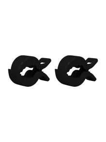 2 Packs Colorful Baby Stroller Blanket Clips Pegs To Hook And Seat Cover Blanket Clips Plastic Universal Clip For Pram, Carrier, Trolley