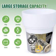 Flower Pot With Hidden Safe & Secret Compartment, Secret Storage Key Hider, Hide A Key Secret Safe - Multicolor - View 5