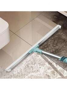 Magic Silicone Squeegee Multipurpose Floors Glass Broom 1.40m Two-Way Window Cleaner - màu xanh lá - Xem 2