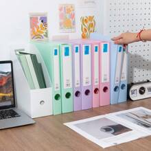 Mauldin File Box PP Office Supplies A4 Data Box Plastic File Storage Box Back To School