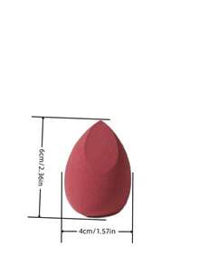 Set de 4 esponjas de maquillaje con forma de gota de agua de tamaño grande, esponjas de espuma suave con forma de gota de agua, convenientes para la corrección de imperfecciones del maquillaje, reutilizables, adecuadas para correctores, bases líquidas, viajes, regalos navideños, trabajo y equipaje de mano, ideales para entusiastas del maquillaje, regalo navideño asequible o herramienta de maquillaje - Multicolor - Ver 8