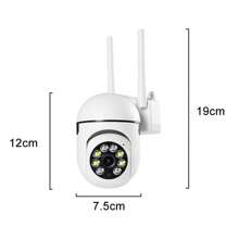 Telecamera WIFI 5G a doppia banda 1080P, monitoraggio TV a circuito chiuso audio, visione notturna a colori a 4x zoom, IP66 impermeabile, adatta per apparecchiature di sicurezza in magazzini interni ed esterni, app YI IOT