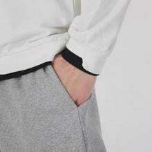 Adidas Men's Pants 2026 Spring New Basic Minimalist Training Sweatpants, Warm And Comfortable Tapered Leg Joggers IJ6882 - Light Grey - View 7