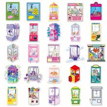 50 piezas Pegatinas de muñeca de dibujos animados, lindas, con grafitis - Pegatinas personalizadas para decorar tazas de agua, equipaje, libretas