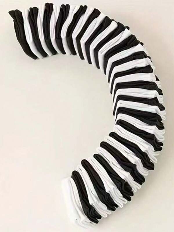 2/10/20 pares de calcetines blancos sólidos para primavera/verano, sin olor y absorbentes del sudor, para hombres/mujeres, simples y versátiles, muy atractivos, tipo calcetines náuticos