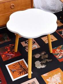 1PCTea Table, Petal Shaped Sofa, Nordic Minimalist High Aesthetic Bedroom Table, Living Room Corner, Bedside Table, Small Round Table