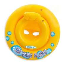 Inflatable Baby Float With Seat On Strap - Intex #59574 - Yellow - View 1