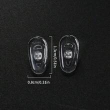 10/20个装柔软硅胶鼻托，带螺丝刀，防滑眼镜鼻托，螺丝更换维修工具