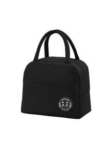Lunch Bag, Insulated Lunch Box, Hand-Held Lunch Bag, Carry Rice When Going Out. Thick Aluminum Foil Insulated Lunch Box Bag, Simple Style Insulated Lunch Box Bag, Insulated Lunch Box Bag, Handbag With Rice Bag, Lunch Box Insulated Bag, Lunch Student Bento Box