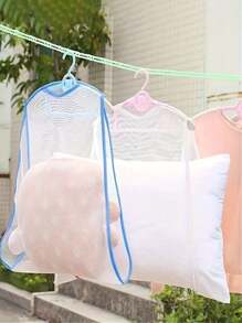 Multi-Functional Laundry Drying Net, Suitable For Pillows And Toys, Fabric Care, Space Saving And Net Bag Organizer