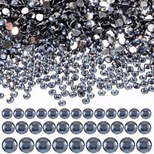 10000/5000 Pcs Bulk Pack 2-4mm Resin Non-Hotfix Rhinestone Loose Flat Bottom Plastic Crystal DIY Sparkly Strass Stones, Diamond Art Supplies