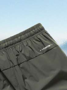 Men's Must-Have Summer Beach Shorts, Outdoor Casual Shorts, Split Leg Design, Fashionable And Practical