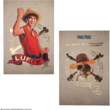 ONE PIECE Monkey D. Luffy Softcover-Notizbuch mit glatter Schreibfläche für die Schule oder das Büro – Kompaktes und leicht zu tragendes Notizbuch, ideal zum Schreiben oder Zeichnen ⚫ KOSTENLOSER Versand ✅ Lieferung innerhalb von 24/48 Stunden nach Spanien (Halbinsel)