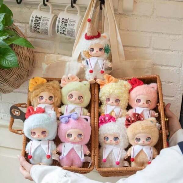 Figuras de muñecas decorativas en caja ciega de la serie 3 Lila, regalo popular para niñas