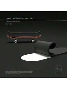 Finger Skateboard With BearingsProfessional Grade 5-Ply Maple Finger SkateboardBoard Decompression ToysProfessional FingerboardProfessional Mini Finger Skateboards