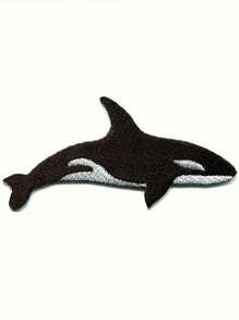 Patch-uri brodate cu cap de șarpe, patch-uri de fier, potrivite pentru blugi DIY, jachete, îmbrăcăminte, geantă, pălărie, decorare, patch-uri brodate, autocolante din pânză, pești, desene animate, patch-uri de animale, autocolante de înaltă calitate, îmbrăcăminte decorativă, insignă, accesorii de broderie.